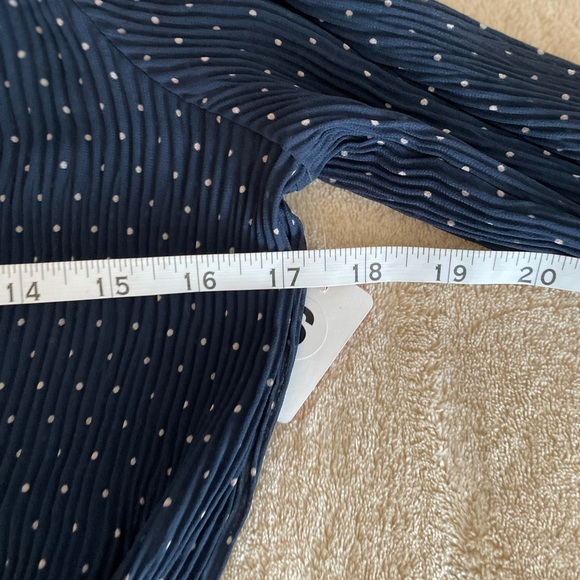 Pepe Jeans Polka Dot Long Sleeve Dress - Size S - Picture 9 of 12